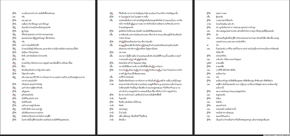 ถอดเทป - ถอดเทปงานสัมภาษณ์ การประชุม - 4