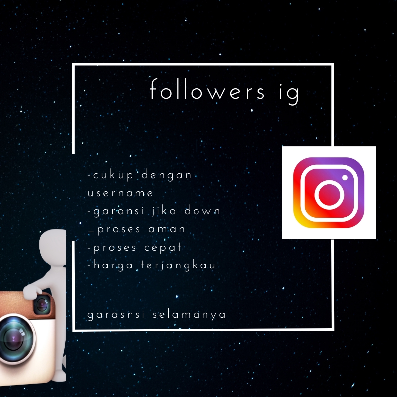 Tambah Followers - JASA TAMBAH FOLLOWERS & LIKE Instagram 24 Fast Respond Murah Bergaransi - 4
