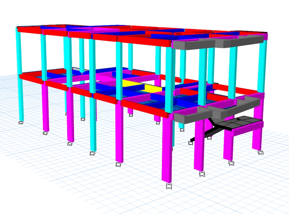 CAD Drawing - Jasa Analisis Struktur PBG Rumah Tinggal | Ruko | Kantor | Bangunan >2 Lantai - 6