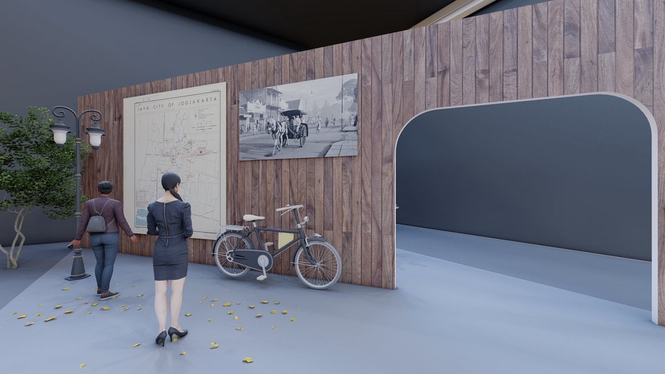 Jasa desain interior ruang kantor minimalis dengan render 3d untuk desain interior kantor