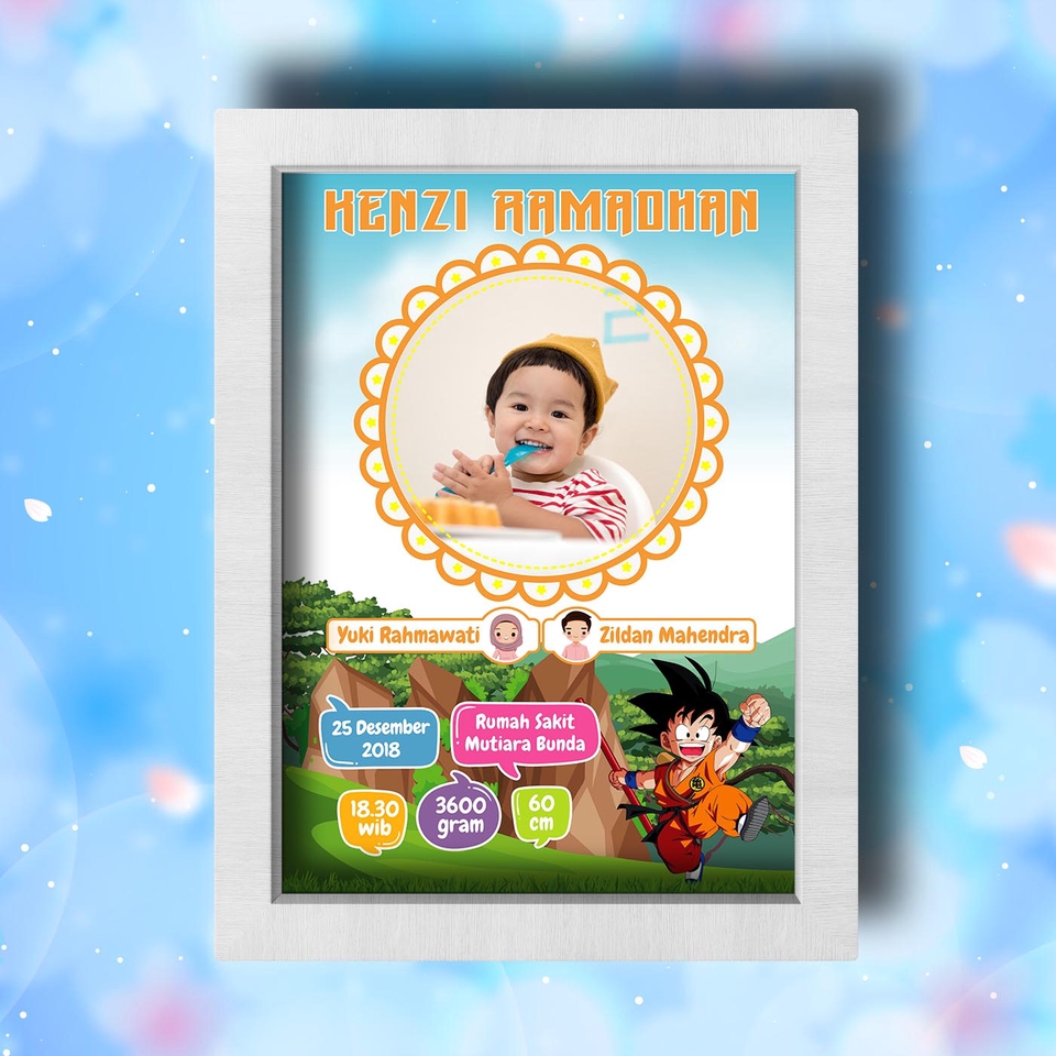 Banner Online - Jasa Desain Bio Baby Kekinian Lucu Dan Imut - 19
