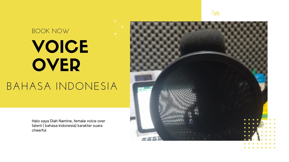 Sulih suara (dubbing, looping) - Voice Over Wanita 1 JAM JADI - 3