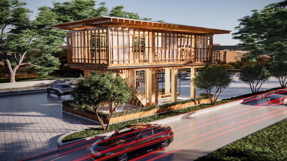 ออกแบบตกแต่งภายในและภายนอก - รับทำภาพ 3D Perspective ทั้ง ภายนอก/ภายใน - 1