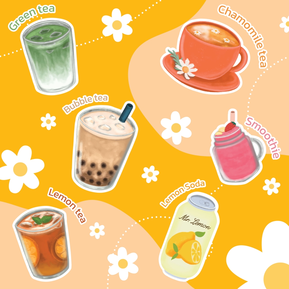 ภาพประกอบเวกเตอร์ - รับวาดภาพประกอบ Vector ไอคอน ภาพประกอบงานต่างๆ วาดตามสั่ง - 7