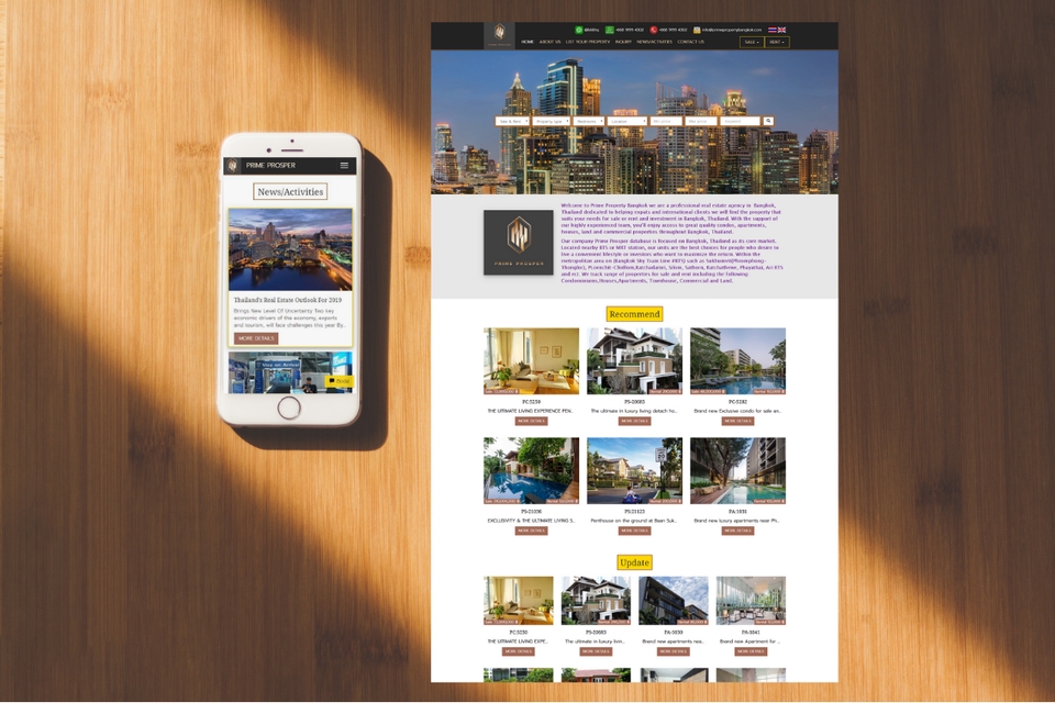 Web Development - เว็บไซต์อสังหาริมทรัพย์ ,เว็บไซต์ขายบ้าน ที่ดิน คอนโด, - 6
