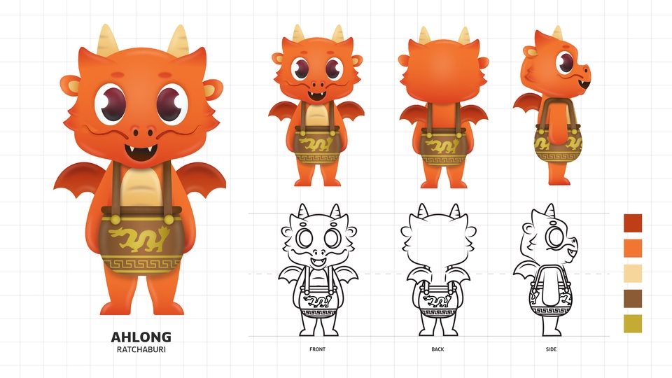 ออกแบบ Character & Mascot - รับออกแบบคาเเรคเตอร์ การ์ตูน ภาพประกอบ - 11