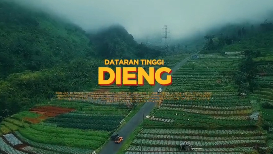 Jasa pembuatan video company profile di dataran tinggi Dieng