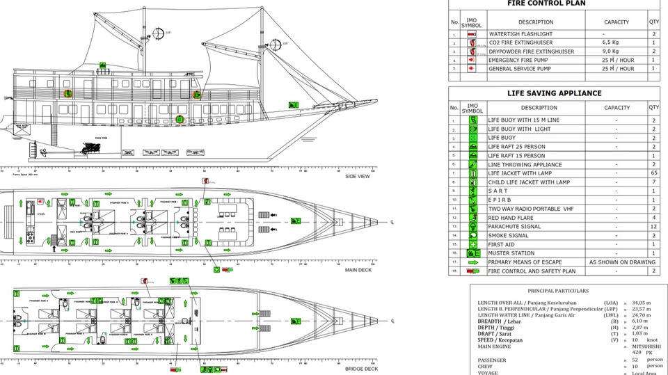 CAD Drawing - Jasa Pembuatan Gambar Rancang Bangun Kapal dan Analisa Perkapalan - 1