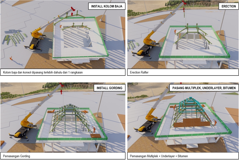 3D & Perspektif - JASA DESAIN 2D gambar kerja, 3D Rendering dan animasi - 13