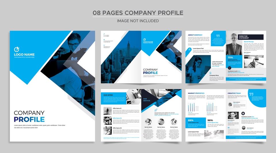 Portfolio & Resume - Desain Company Profile/Profil Perusahaan agar terlihat Profesional - 9