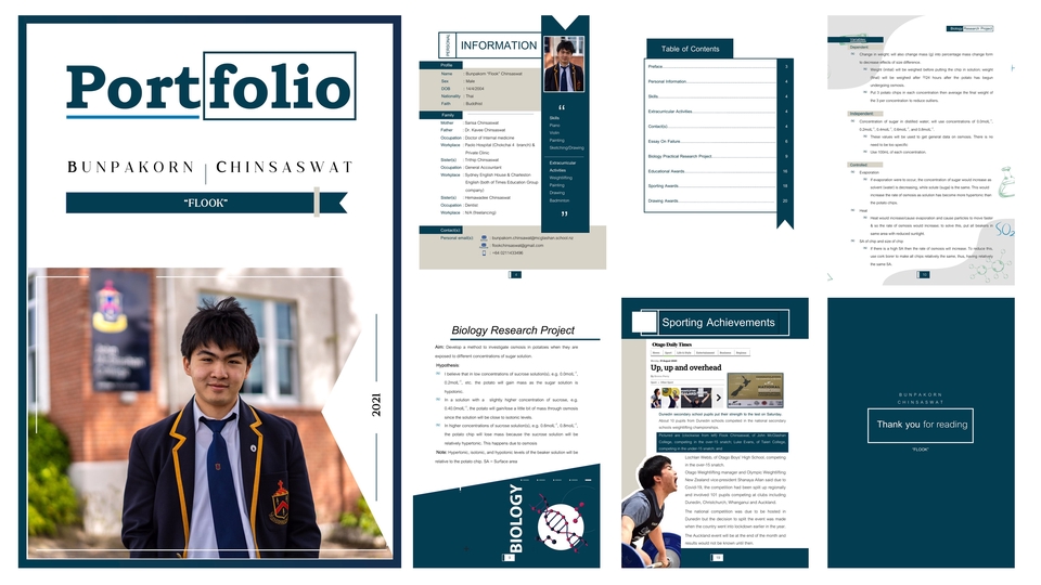 Portfolio & Resume - Portfolio & Resume are show your true colors - 25