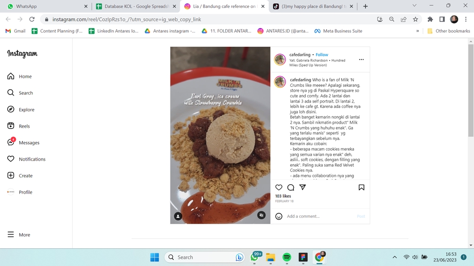 Jasa KOL Management untuk promosikan makanan dan minuman dengan influencer