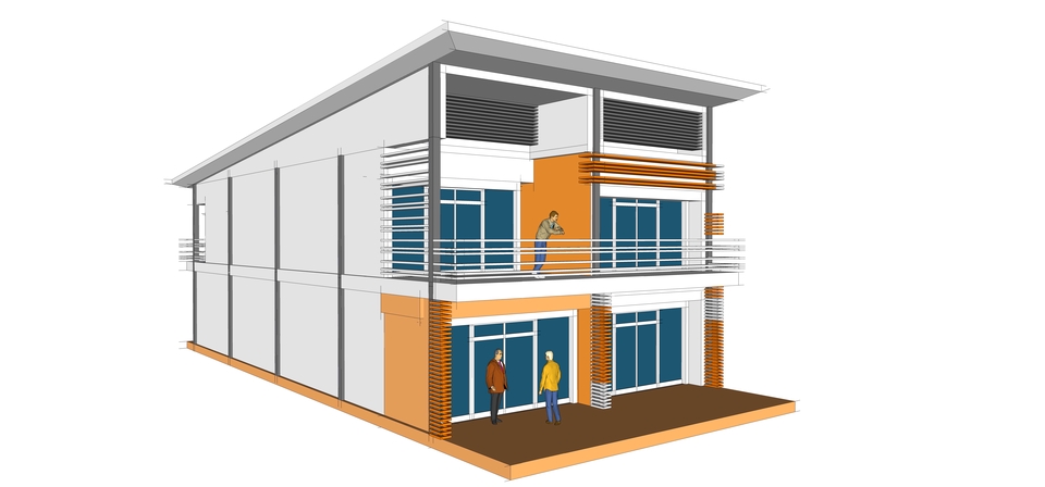 3D Perspective - 3D SketchUP Perspective - 17