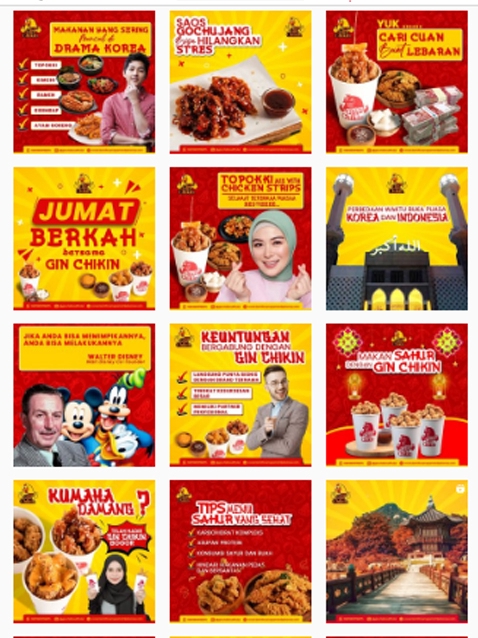 Digital Marketing - Desain & Kelola Instagram & Tiktok 1 bulan ( include pembuatan Ide Konten ) - 12