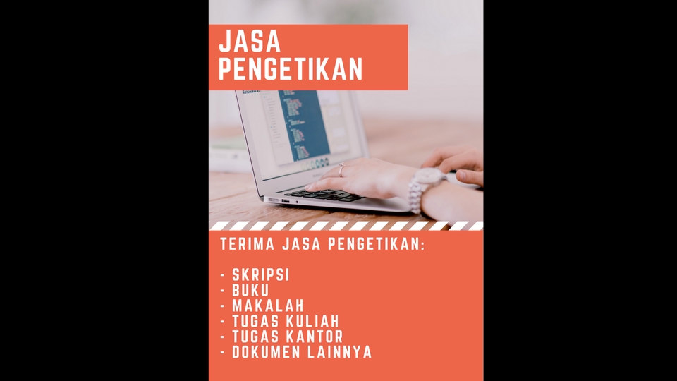 Pengetikan Umum - Pengetikan dokumen PDF, JPG ke word, membuat persentasi Rapi dan Detail - 1