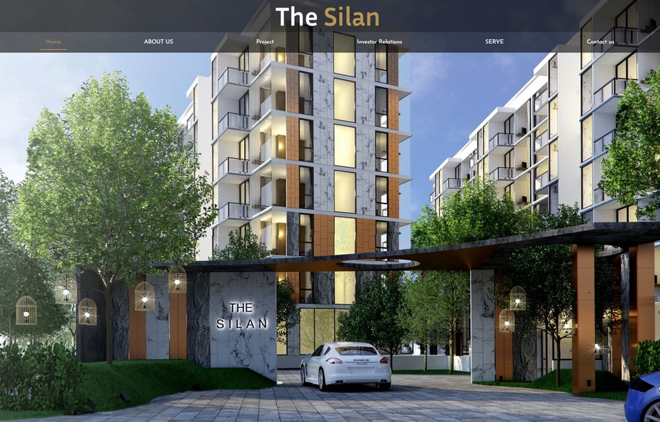 รับทำเว็บไซต์ สร้างเว็บไซต์ บริษัท The Silan เว็บไซต์โรงแรม เว็บไซต์หน้าเดียว รับทำเว็บไซต์ราคาถูก
