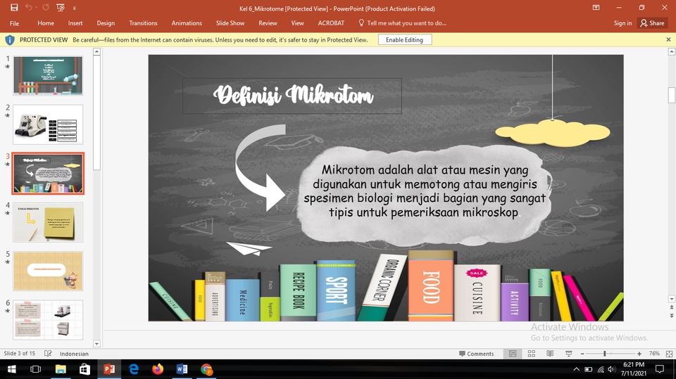 Presentasi - Desain PowerPoint Presentasi Menarik & Sederhana - 8