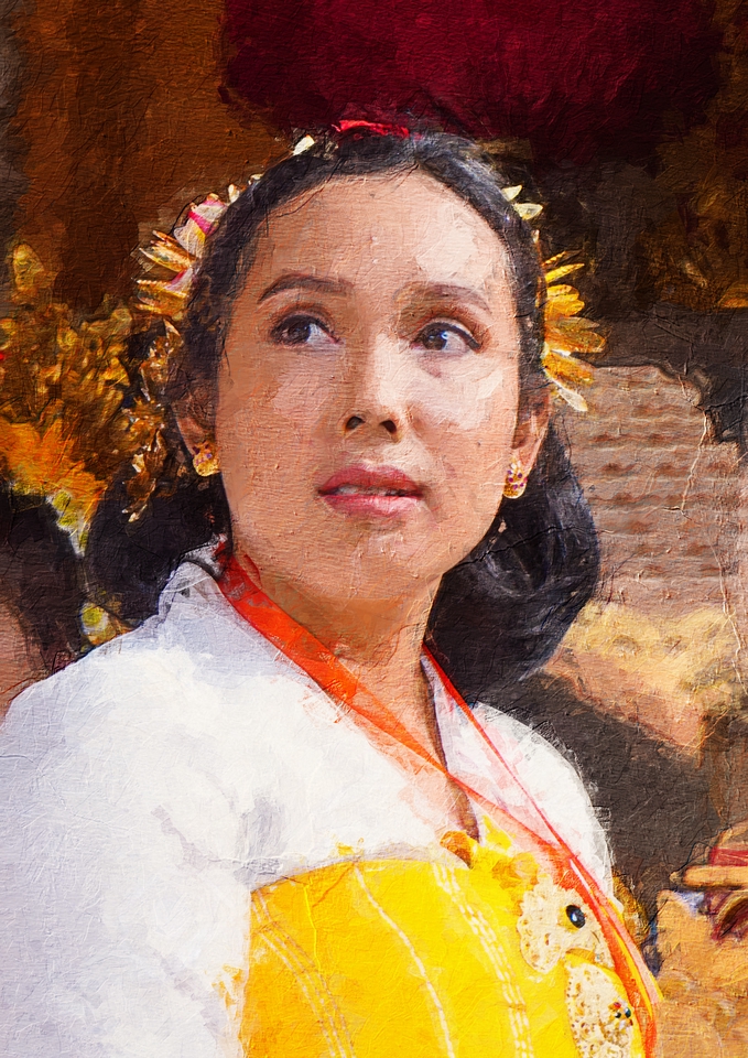 Edit Gambar & Photoshop - Edit Foto Real Painting ( Oil Painting ) - 7