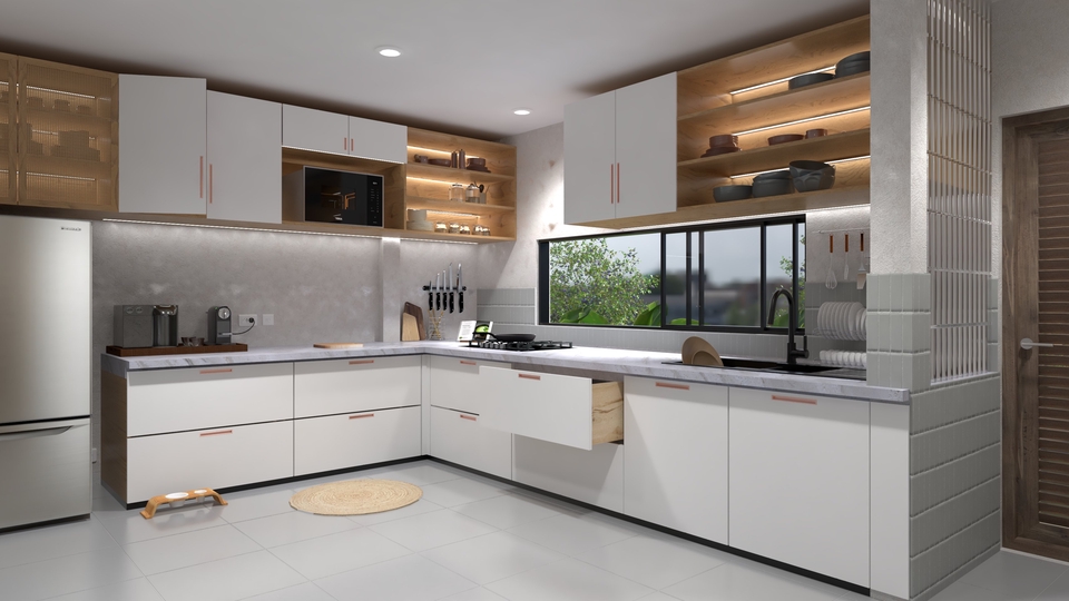 3D Perspective - รับออกแบบ ทำภาพ 3D Perspective Exterior Interior - 4