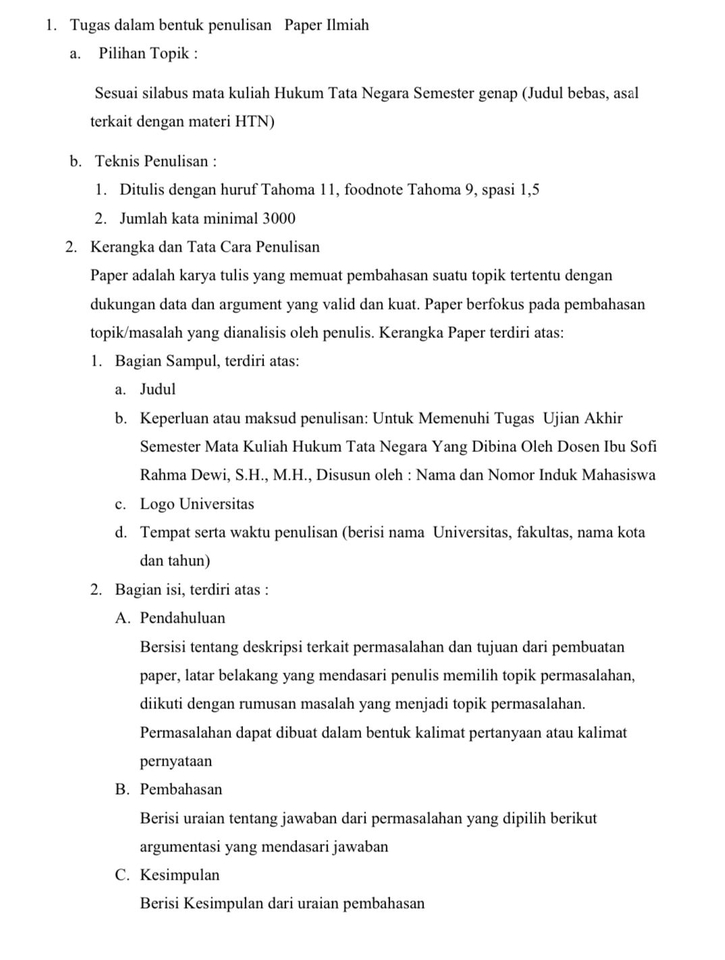 Jasa Lainnya - Pembuatan Paper dan Makalah Hukum, Siap 1 hari dan Terjangkau - 4