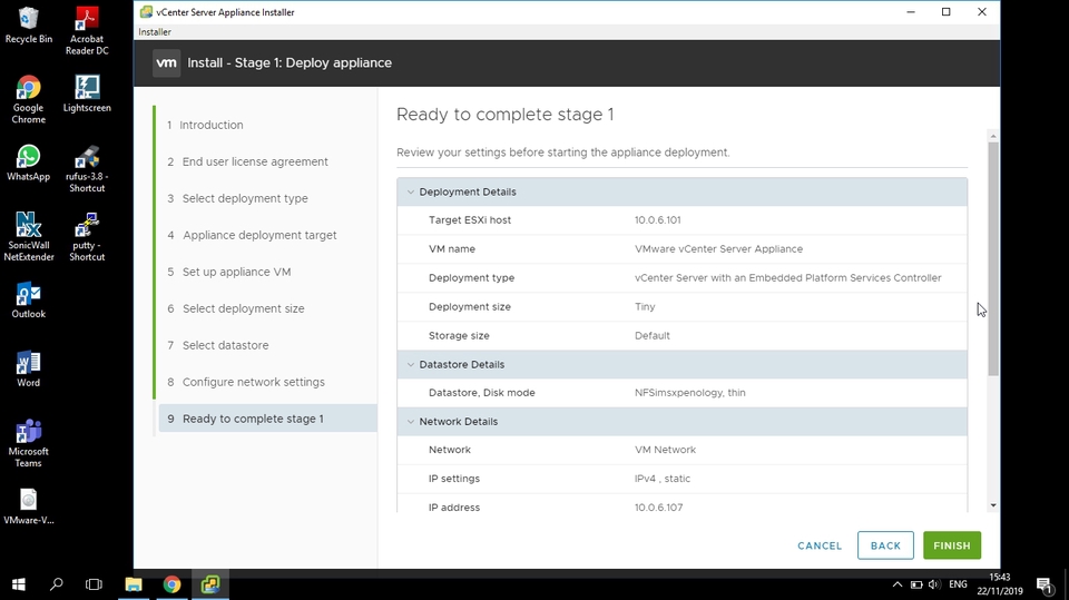 Technical Support - VMware vSphere: Install,Configure, Manage "ESXi and vCenter Server" - 10