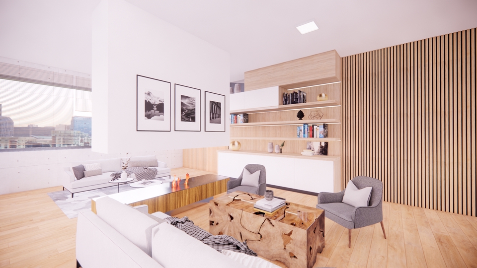 3D & Perspektif - Desain Interior 1 ruang 1 hari jadi - 4
