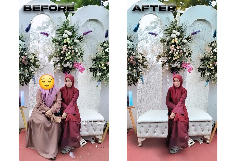 Edit Gambar & Photoshop - Editing Foto Wedding & Prewed, Ganti Background Foto KTP, Menghilangkan Objek, Etc. - 7