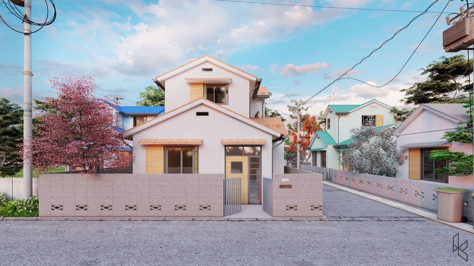 รับออกแบบ 3d perspective โมเดลบ้าน 3 มิติ รับเขียนแบบ 3d ราคาถูก