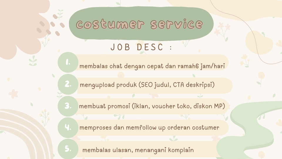 Admin Web & Page - ADMIN COSTUMER SERVICE MARKETPLACE DAN SOCIAL MEDIA - 2