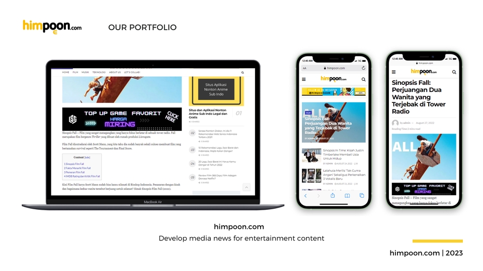 Web Development - Website Development Premium Design (Company Profile, News Portal, Webcommerce dll) - 2