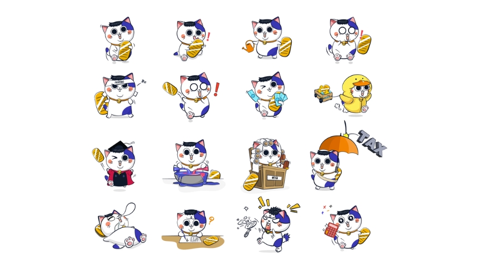 ออกแบบตัวการ์ตูนน่ารัก สไตล์ญี่ปุ่น รับออกแบบตัวละคร ออกแบบคาแรคเตอร์