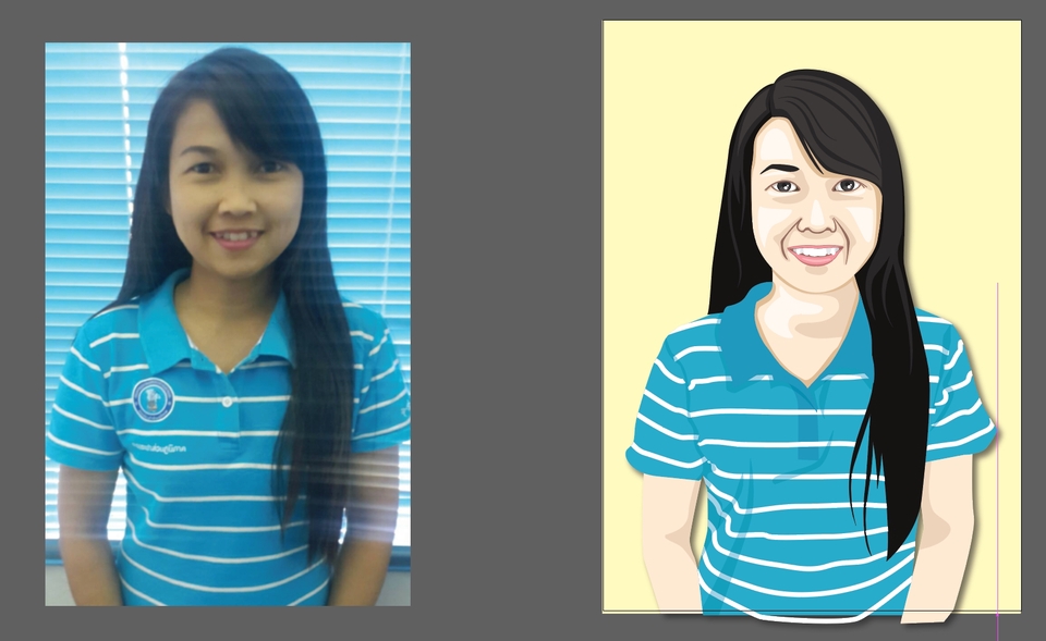 เปลี่ยนรูปเป็นเวกเตอร์ - ดราฟลายเส้นเวกเตอร์ - 5
