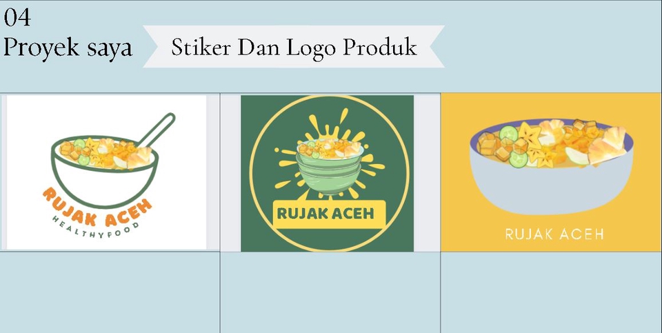 Contoh Logo Rujak Logo