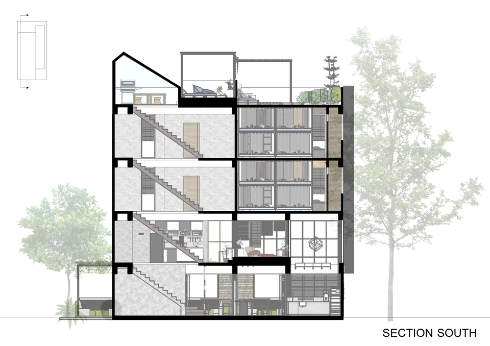 3D Perspective - 3D Model, Perspective exterior & interior  - 20