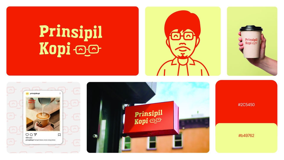 Jasa desain logo online untuk restoran dan kafe dengan desain logo minimalis dan modern.