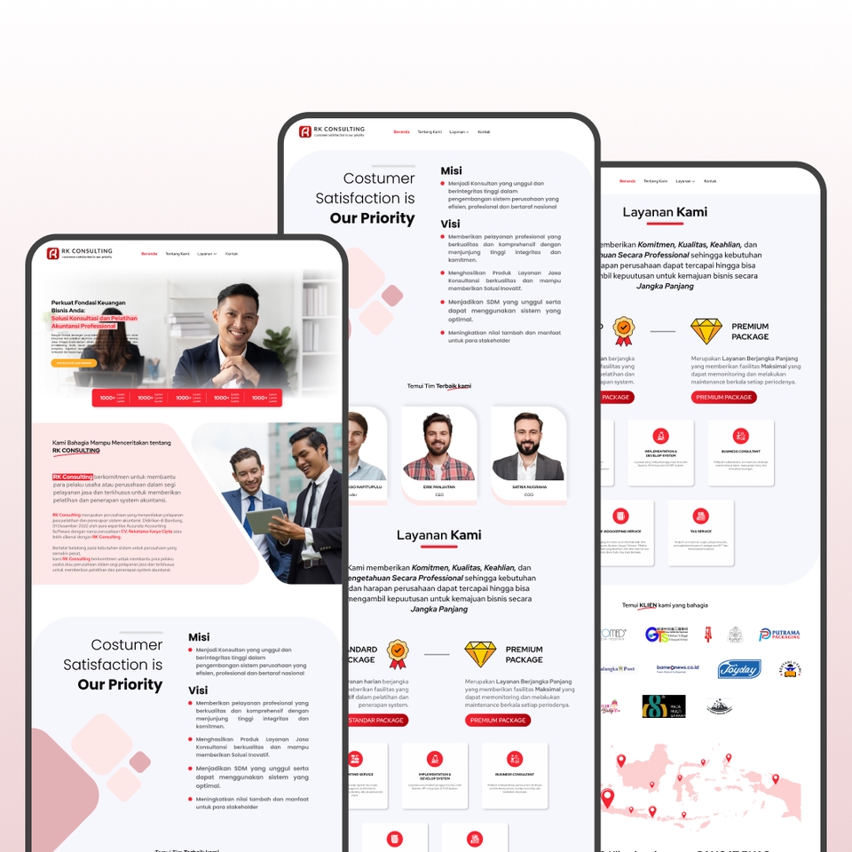 Jasa desain UI UX web dan mobile profesional dengan harga terjangkau.