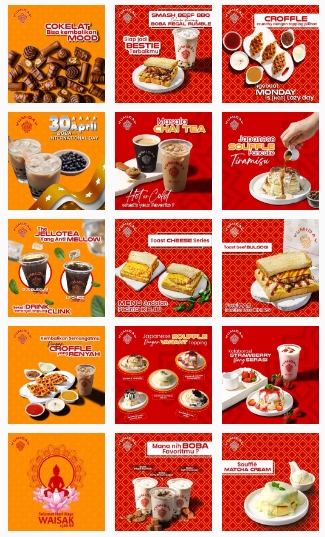 Digital Marketing - Desain & Kelola Instagram & Tiktok 1 bulan ( include pembuatan Ide Konten ) - 10