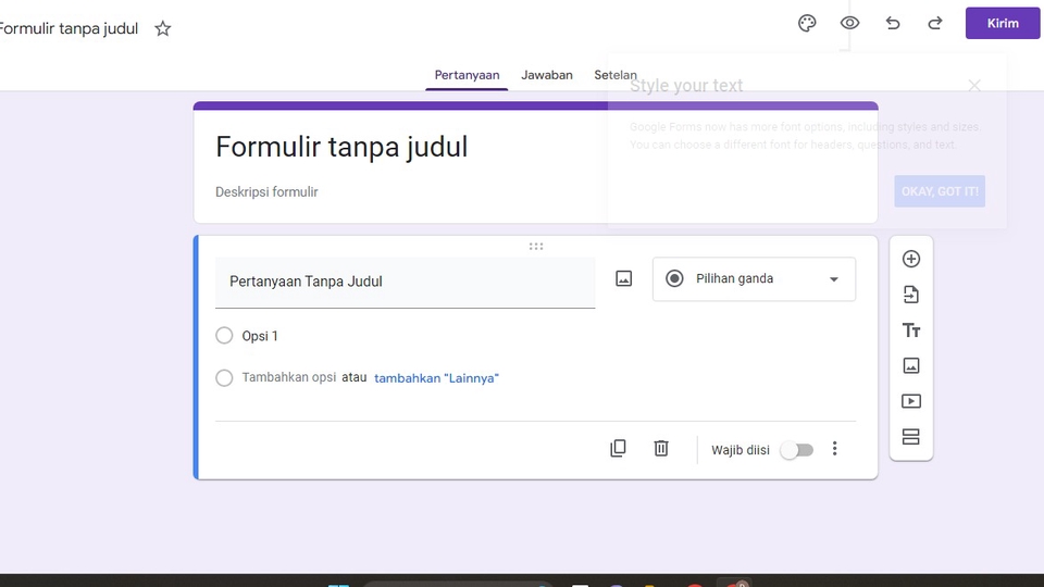 Jasa input data online menggunakan Google Form, input data excel, entri data online, data entry freelance