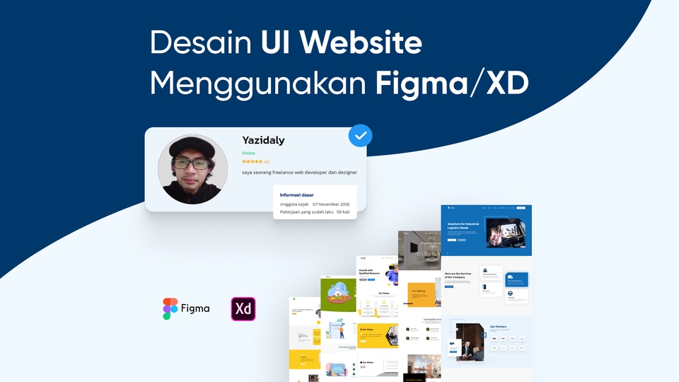 UI & UX Design - Desain UI/UX Mobile Apps dan Website Figma - 1