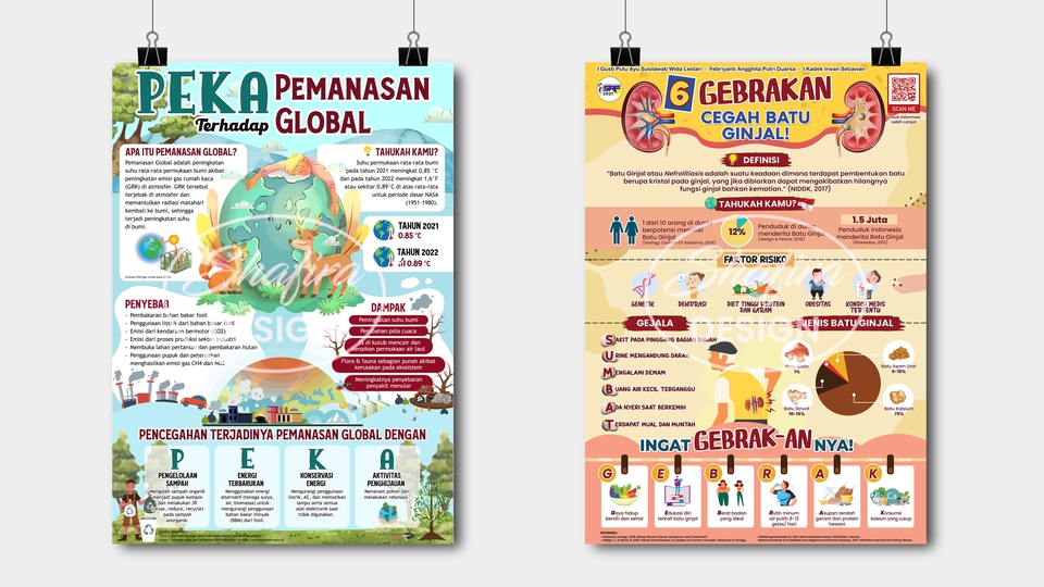 Infografis - DESAIN POSTER INFOGRAFIS - CUSTOM BERKUALITAS - 3