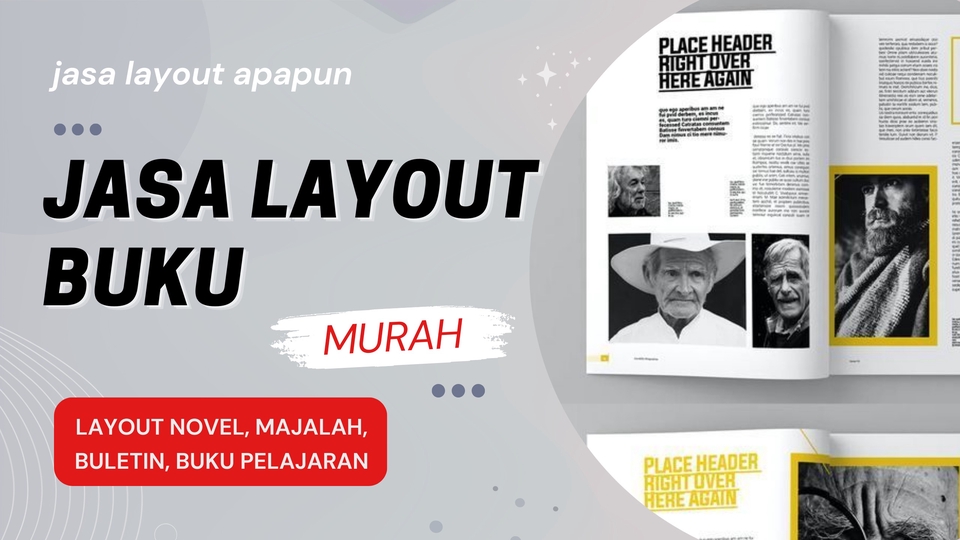 Digital Printing - JASA LAYOUT buku, novel, buku pelajaran, majalah, buletin, dll - 1