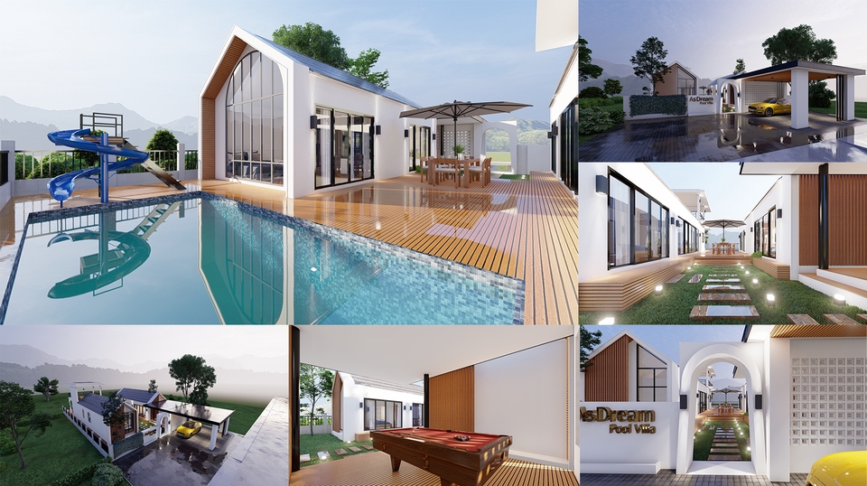3D Perspective - 3D Perspective Interior and Exterior - 9