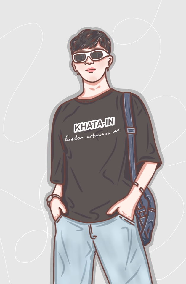 วาดภาพการ์ตูน - วาดภาพมินิมอล cute cute - 11