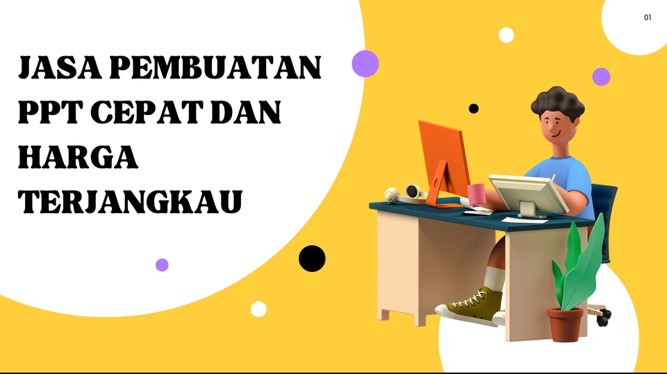 Presentasi - DESAIN PPT 1 HARI JADI - 1