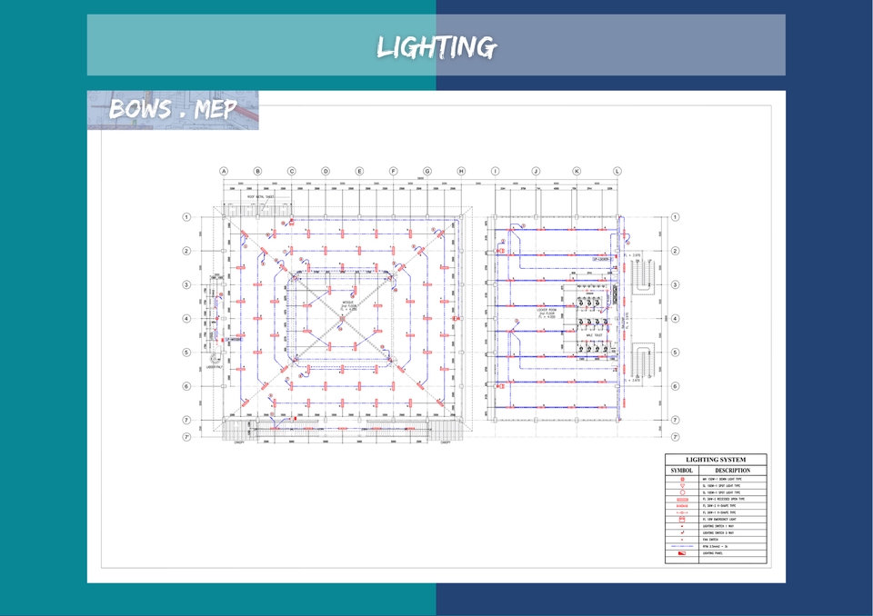 CAD Drawing - Desain Gambar 2D MEP M.E Mechanical & Electrical - 14