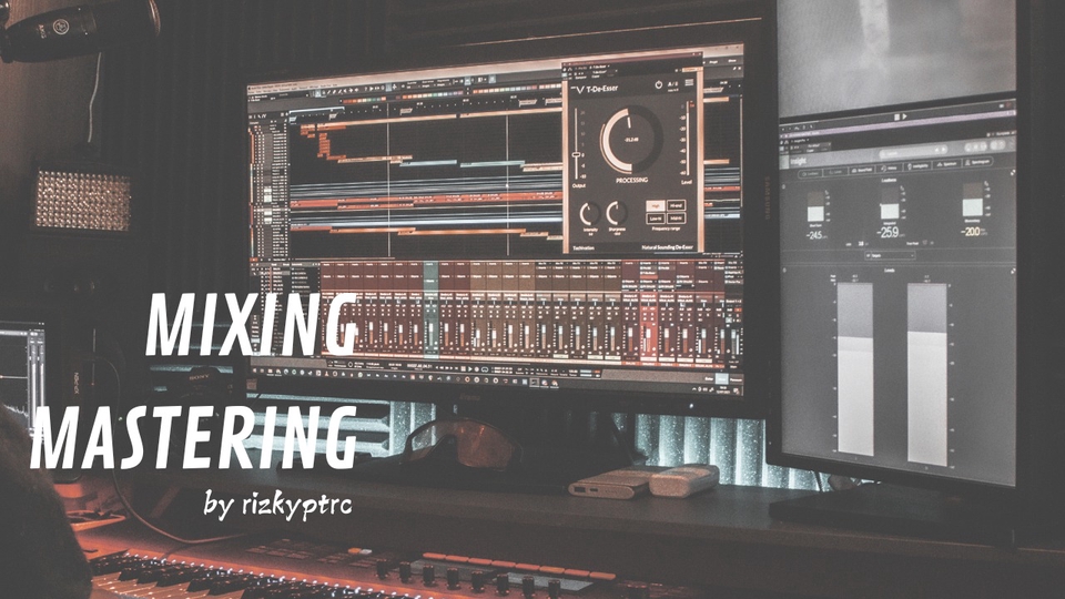 Jasa Sound Engineer / Edit Suara Video - MIXING & MASTERING SONG/MUSIC