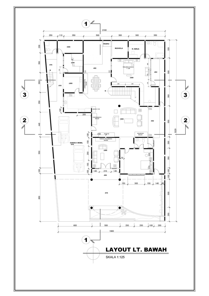 CAD Drawing - TERIMA DESIGN GAMBAR 2D & 3D, RAB, UNTUK TEKNIK MESIN MAUPUN TEKNIK ARSITEKTUR - 7