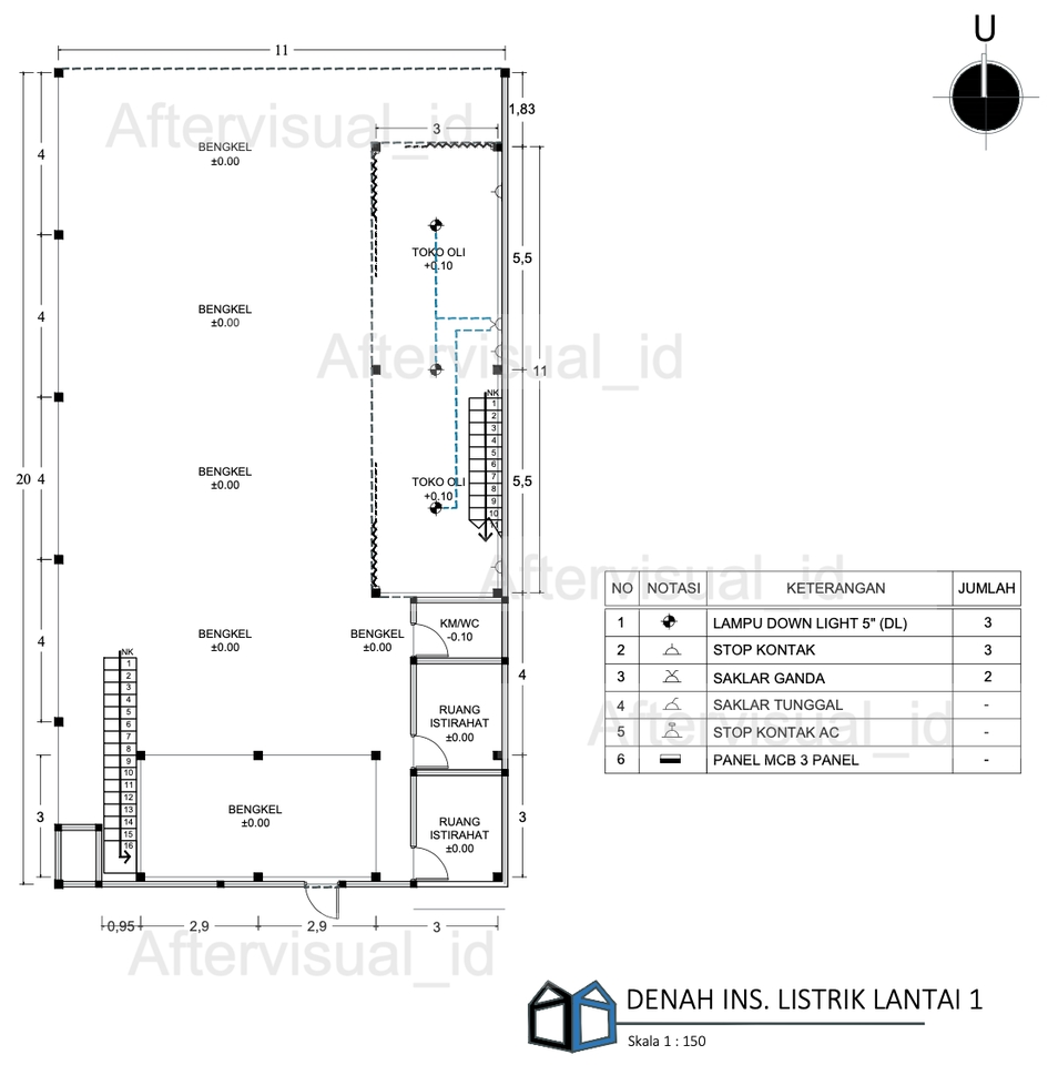 CAD Drawing - Desain CAD 2D Gambar Kerja, Gambar PBG, Layouting Perumahan dll - 6