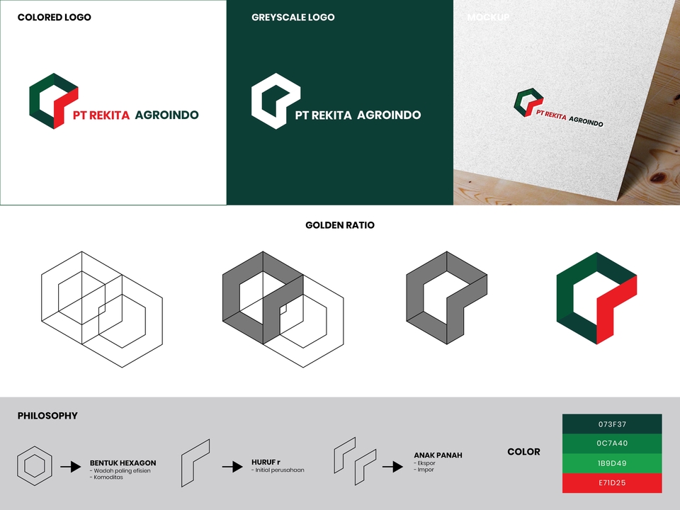 Logo - Desain logo minimalis - 4