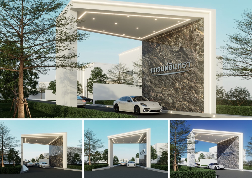 3D Perspective - รับออกงานภายนอกและภายในทุกประเภท บ้าน อาคาร คอนโด และอื่นๆทุกประเภท (Exterior&Interior) - 6